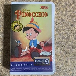 Funko Rewind Pinocchio Figure with Red and Blue Accents